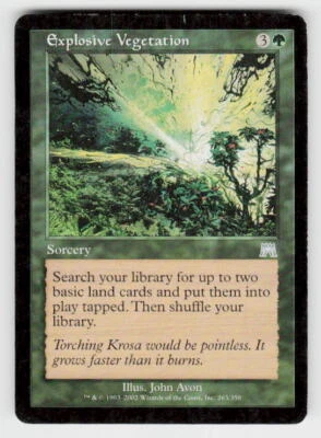 Onslaught #263 Explosive Vegetation - Image 1 of 2