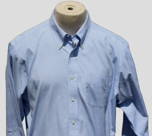 Brooks Brothers Madison Men's Non-Iron Light Blue Dress Shirt Sz 17 1/2 x 35 - Picture 1 of 7