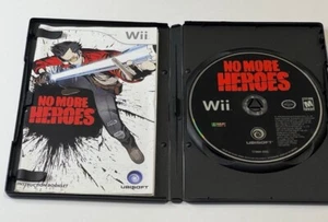 No More Heroes - Nintendo Wii Game & Manual Only READ DESC - Picture 1 of 6