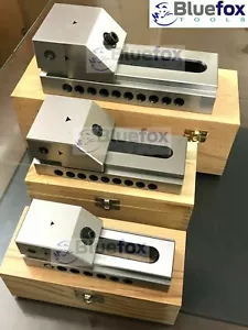 NEW COMBO SET 2 "3" 4" SCREWLESS (PIN TYPE) TOOLMAKERS PRECISION GRINDING VICE - Picture 1 of 3