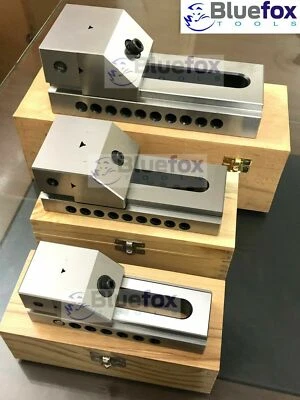 NEW COMBO SET 2 "3" 4" SCREWLESS (PIN TYPE) TOOLMAKERS PRECISION GRINDING VICE - Image 1 of 3