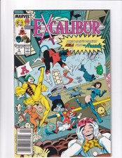EXCALIBUR #5 (Marvel 1989) Nice copy! Bagged/Boarded. See scans!