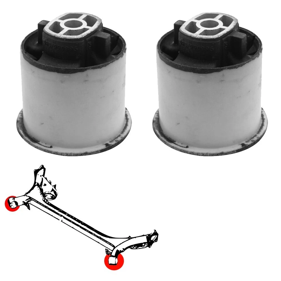 Bague de barre de suspension Essieu arrière TED49283 TEDGUM pour CITROËN PEUGEOT