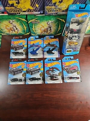 Hotwheels Batman & X-Men Car/Plane Lot Of 7 & Batman 5 Pack - Image 1 of 4