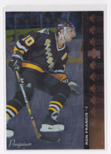 1995-96 UPPER DECK SERIES 2 SP INSERT RON FRANCIS #SP-150 PITTSBURGH PENGUINS