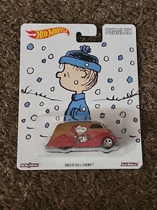 2016 Real Riders - PEANUTS - Deco Delivery - HOT WHEELS 1:64 - Picture 1 of 2
