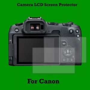 2pcs Optical Tempered Glass LCD Screen Protector Self-Adhesive for Canon EOS R5 - Picture 1 of 6