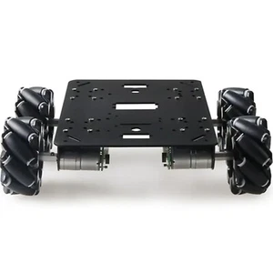 Professional 80mm Mecanum Wheel Car Chassis MC200 for Arduino/Raspberry pi/Mi... - Afbeelding 1 van 8