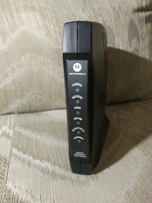 Motorola SB5100 SURFboard Cable Modem Black 12VDC / 0.75A Cords Not Included - Image 1 of 4