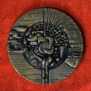 Alberto INGELSI Comm. Medal 750th Fondazione Misericordia Siena in bronze - Picture 1 of 7