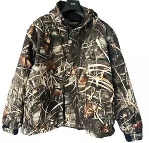 2 for 1 NEW Rocky Max 4 HD Camo Hood Jacket AND Matching Fleece 1/4 Zip LS Shirt - Picture 1 of 3