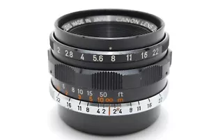 【N MINT+++】 Canon 35mm f/2 ltm l39 Leica l screw mount Lens From JAPAN - Picture 1 of 11