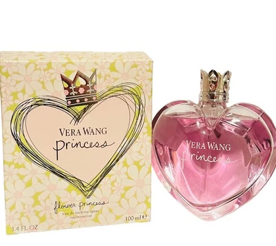 🌺 FLOR 🌺 PRINCESA Vera Wang Perfume 3.4oz Eau De Toilette Spray NUEVO EN CAJA Foto 1 de 3