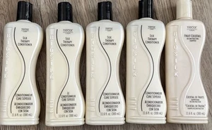 5 Pack Biosilk Farouk Silk Therapy (4) Conditioner & (1) Shampoo 11.6 oz Each - Picture 1 of 2
