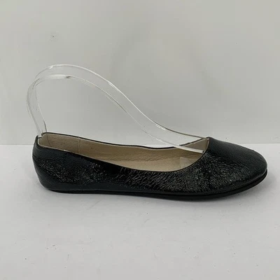 FS/NY French Sole Sloop ballet flats black patent shoe Italy slip-on new 8 - Image 1 of 4