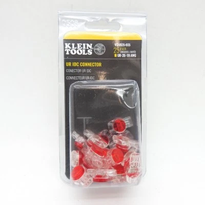 Pack of 25 Klein Tools VDV826-605 19-26 AWG Terminal UR IDC Connector - Image 1 of 3