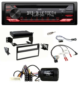 JVC CD DAB USB Bluetooth Lenkrad Autoradio für Nissan Tiida Versa 07-11 C11 pian - Bild 1 von 10
