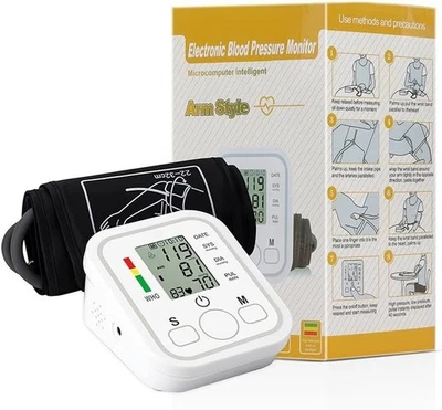 Blood Pressure Monitors Large Cuff Clinical Grade Accuracy Instant Results NEW - Image 1 of 4