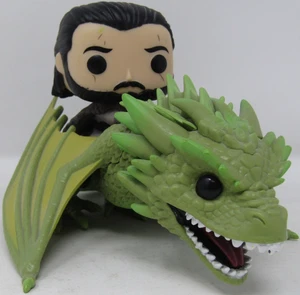Funko Pop! Rides Game of Thrones #67 Jon Snow & Rhaegal Loose - Picture 1 of 6