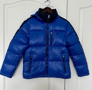 Polo Ralph Lauren Logo Daunenjacke mit Kapuze 215 $, Größe L 14-16 - Bild 1 von 8