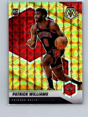 2020-21 Panini Mosaic #206 Patrick Williams Mosaic Reactive Yellow - Image 1 of 2