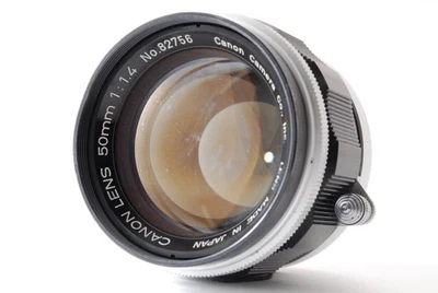 [Exc+4] Lente estándar Canon 50 mm f/1,4 LTM L39 montaje en rosca Leica de JAPÓN Foto 1 de 4