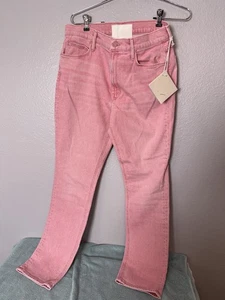 Mother Superior Denim Jeans Mid Rise Dazzler Ankle Sunset Coral 30 Neu - Bild 1 von 9