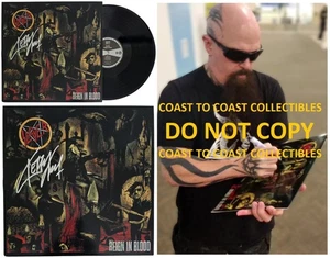 Kerry King Signed Slayer Reign in Blood Album COA Proof Autographed Vinyl Record - Picture 1 of 5