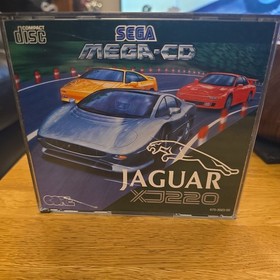 Jaguar XJ220 - Sega Mega CD PAL - Complete including Manual