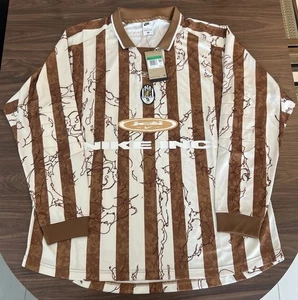 Nike INC Air LS Victory Soccer Jersey Light Brown Striped (IB9007-281) Sz XXL - Picture 1 of 4