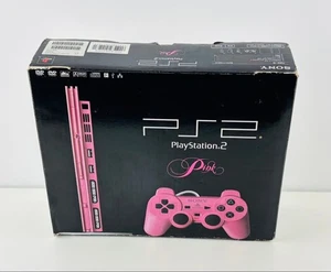 Sony Playstation 2 PS2 Slim Konsole Pink SCPH-77000 PK Limited Neuwertig - Bild 1 von 20