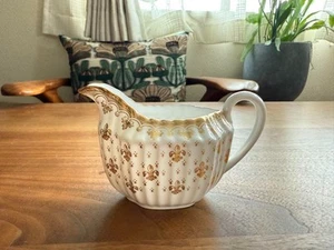 Spode Fleur de Lys Gold Creamer - Picture 1 of 7