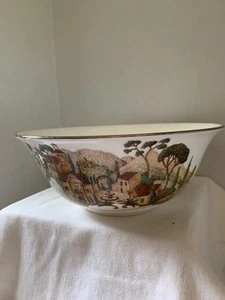 LENOX Mosaico d’Italia Textured Bone China Bowl 9” Dia - Picture 1 of 8