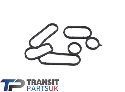 Ford Transit Mk7 Mk8 Oil Cooler Gasket Set 2.2 Fwd 11 On Custom Relay Boxer - Image 1 of 2