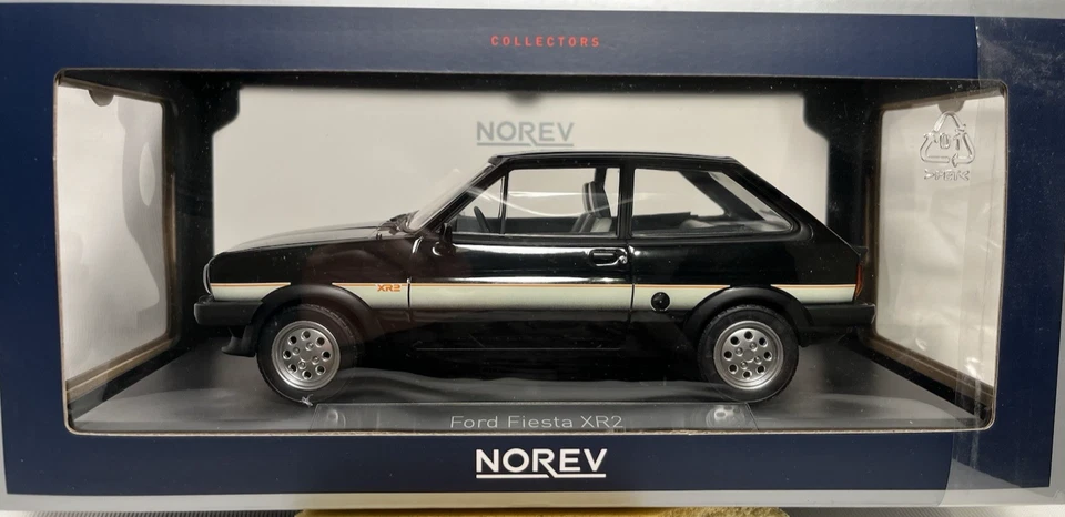Norev 1:18 182743 Ford Fiesta XR2 1981 Black - Immagine 1 di 1