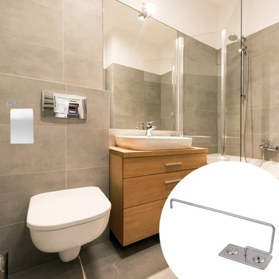  Pratico porta carta igienica, dispenser per fazzoletti, porta carta in rotolo, - Immagine 1 di 4