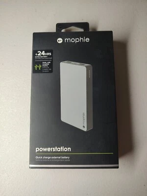 Mophie +24HRS Powerstation  6000 mAh External Battery Dual USB Charge Ports - Image 1 of 2