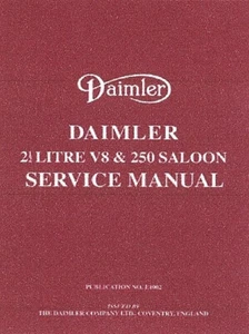 Manual de servicio berlina Daimler 2,5 V8 y 250 - Imagen 1 de 1