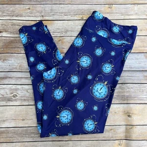 Cinderella Princess Clock Pumpkin Women's Leggings TC Plus Size 12-20 - Picture 1 of 3
