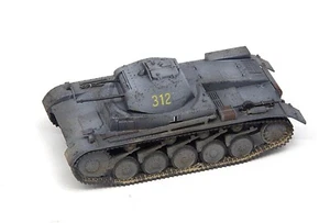 S-Model 1/72 WWII German Pz.Kpfw.Ⅱ Ausf C light tank Finished Model#CP0081 - Picture 1 of 7