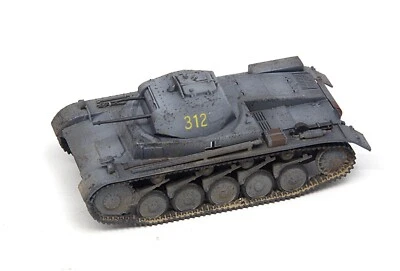 S-Model 1/72 WWII German Pz.Kpfw.Ⅱ Ausf C light tank Finished Model#CP0081 - Image 1 of 4
