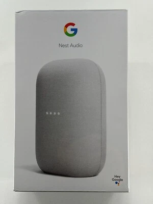 Google Nest Audio Smart Speaker - Chalk - Model #GA01420-US - Factory Sealed - Image 1 of 4