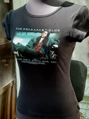 Vintage THE BREAKFAST CLUB Cap Sleeve Top M - Image 1 of 4