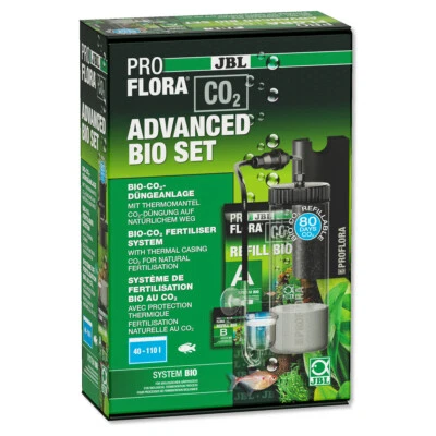 JBL pro Flora CO2 Avanzato Bio Set per Acquari 40-110l, 80 Giorni CO2-Düngung - Immagine 1 di 2