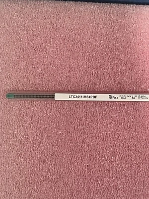 LTC3411IMS#PBF IC SYNC BUCK 1.25A 4MHZ 10 MSOP LINEAR TECHNOLOGY (LOT OF 1) - Image 1 of 4