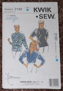 Kwik Sew 2130 Größen XS-S-M-L-XL Damen unbenutzt ungeschnitten Schnittmuster Kwik Serge - Bild 1 von 2