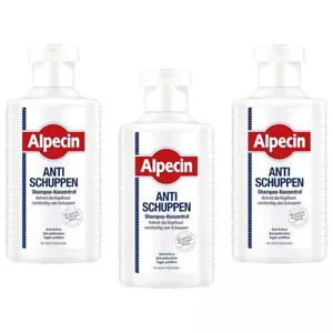QUASAR - ALPECIN ANTI SHED 3 PCS ANTI DANDRUFF SHAMPOO 200ML. FOR HAIR - Picture 1 of 2