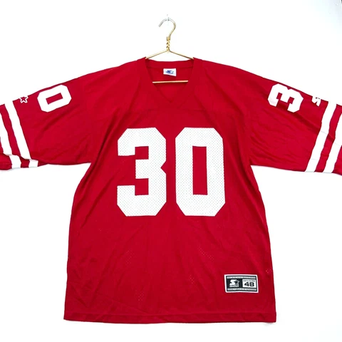 Vintage Nebraska Cornhuskers #30 Starter Jersey Size Large Red Ncaa Football Cover