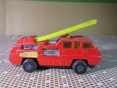 798Z Vintage 1975 Matchbox MB22 England Blaze Buster Camion Pompieri Scala - Immagine 1 di 4