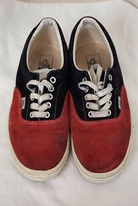 Vans Men/Women's Shoe's "Era" -- (Retro Skate) Racing Red/Black Size 9.5 - Picture 1 of 8